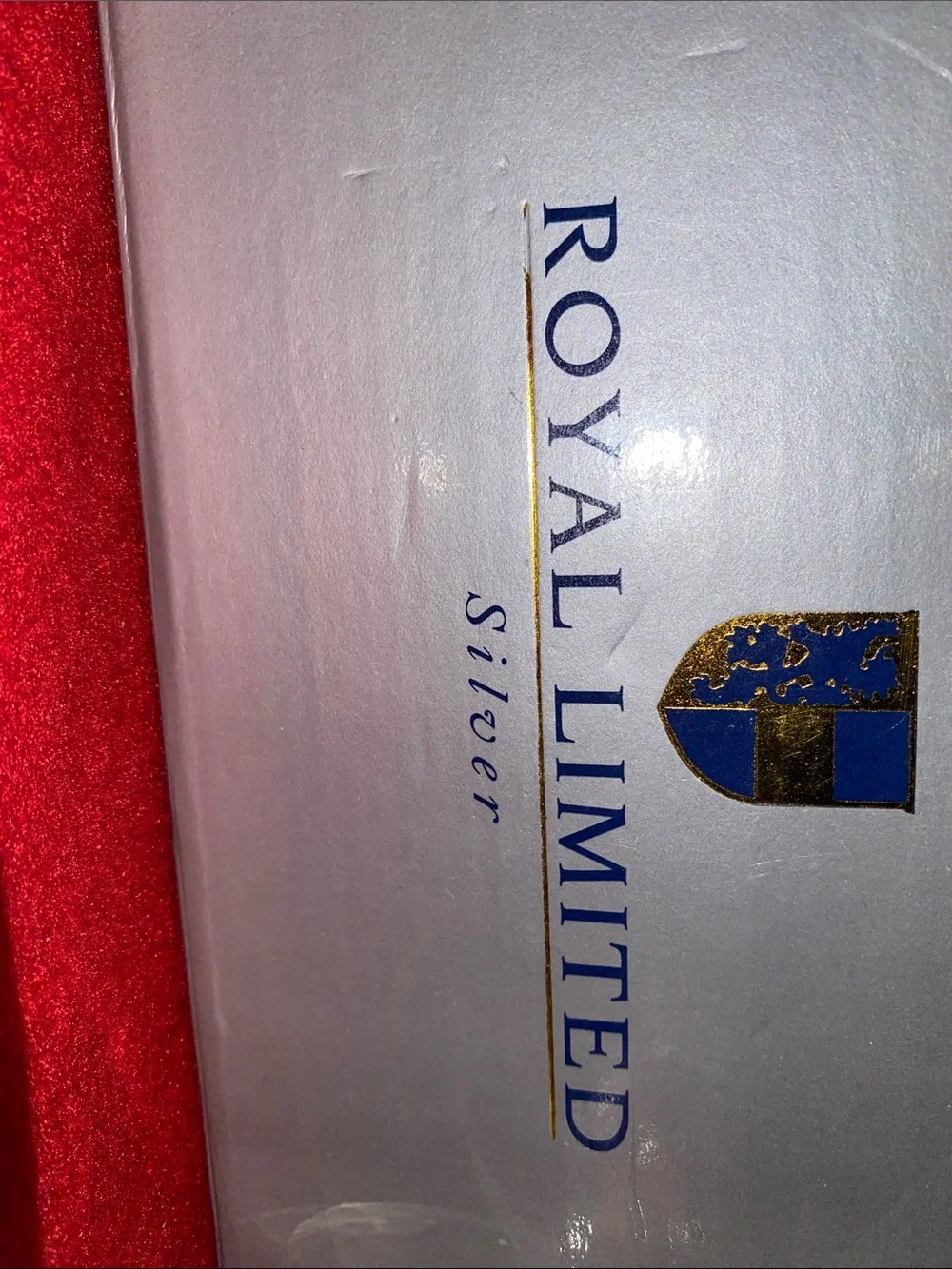 Royal Limited Silver Plated Serving Ladle with Gold Accent